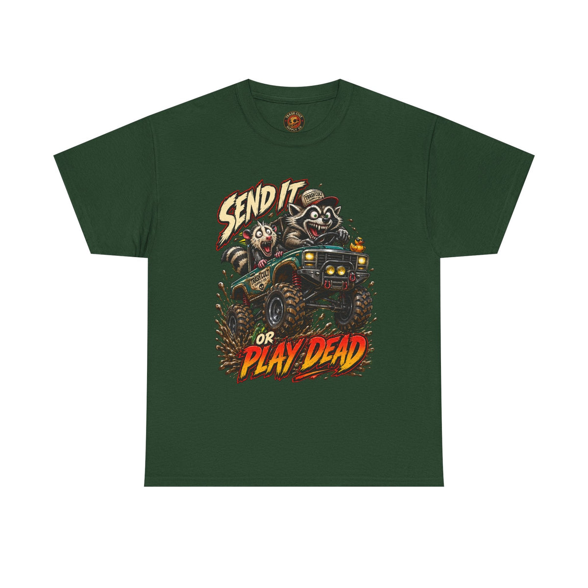T-Shirt — 'Send It or Play Dead' Off‑Road Truck Graphic Tee
