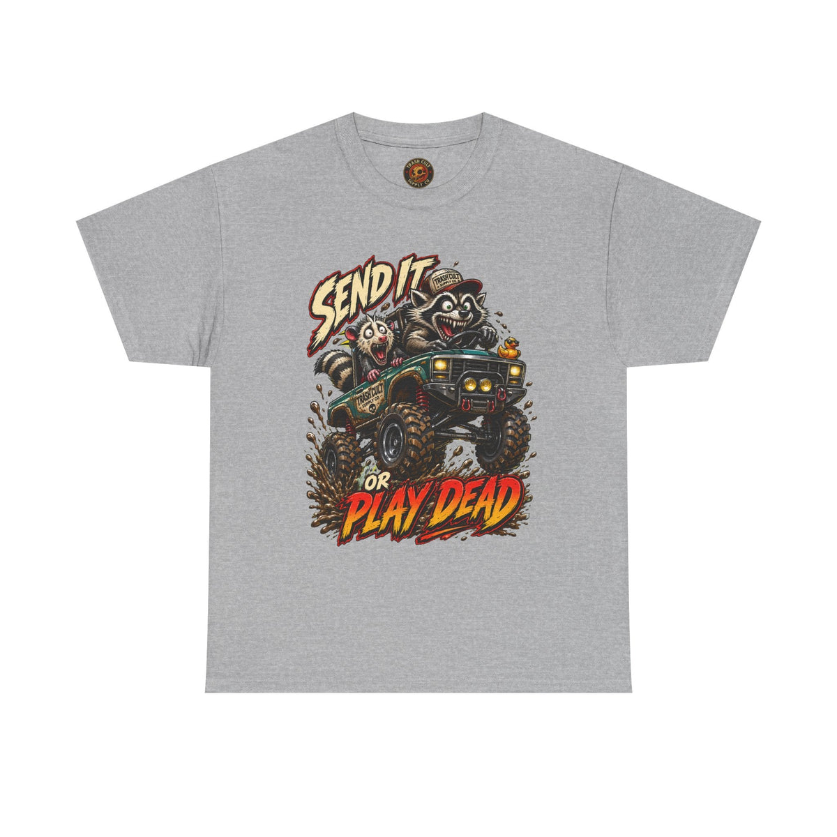 T-Shirt — 'Send It or Play Dead' Off‑Road Truck Graphic Tee
