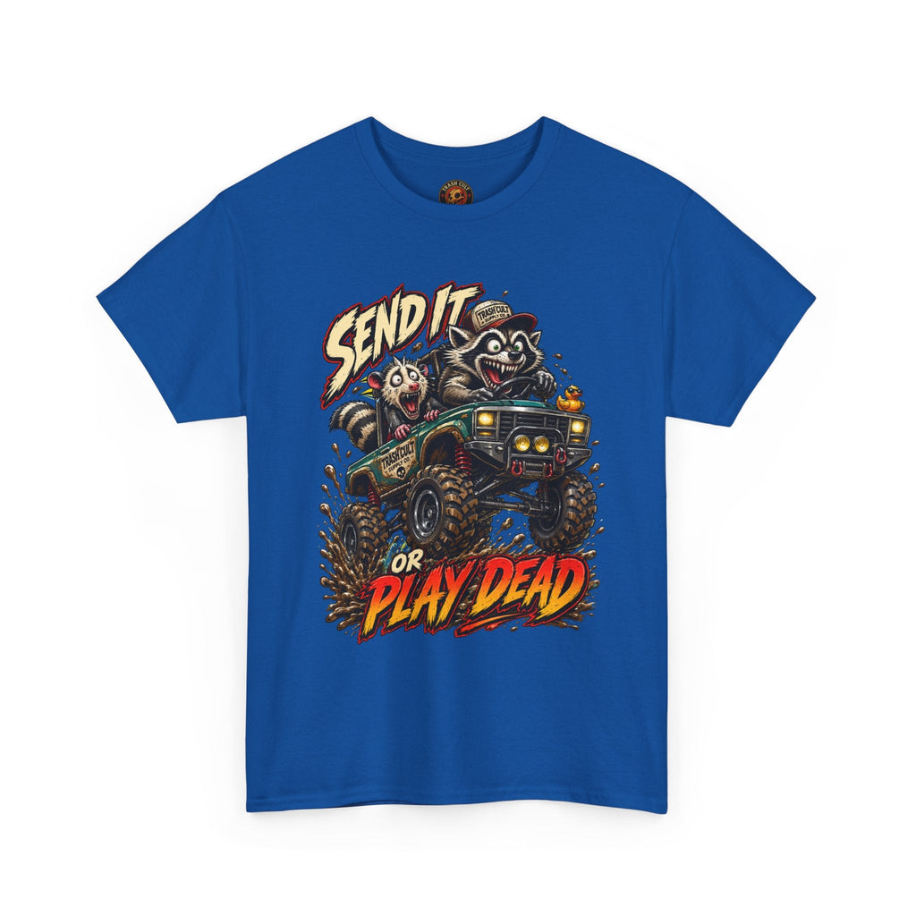 T-Shirt — 'Send It or Play Dead' Off‑Road Truck Graphic Tee