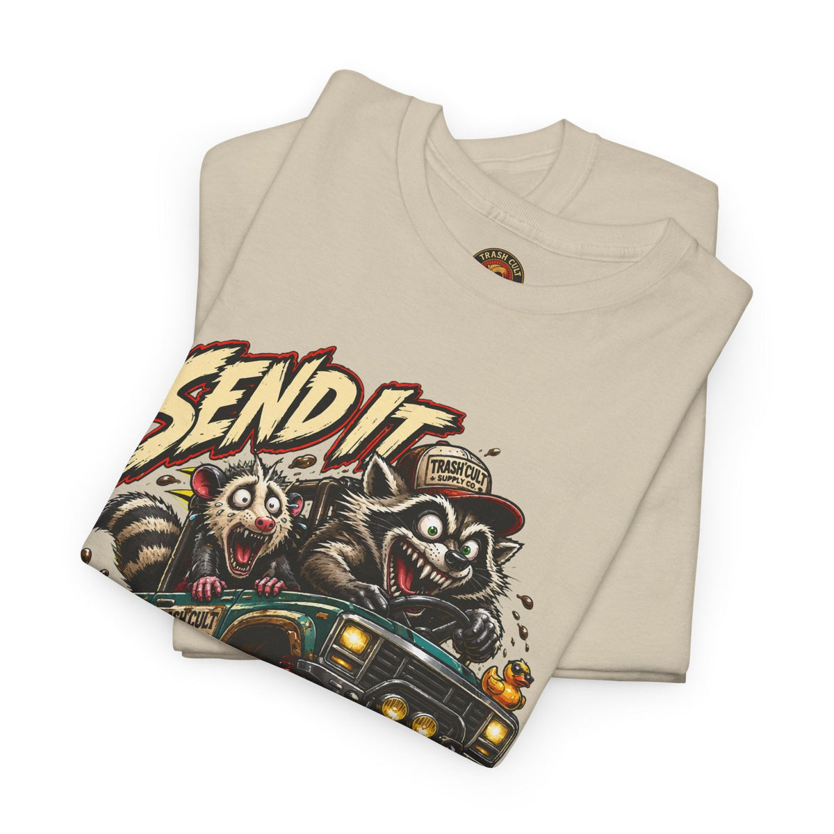 T-Shirt — 'Send It or Play Dead' Off‑Road Truck Graphic Tee