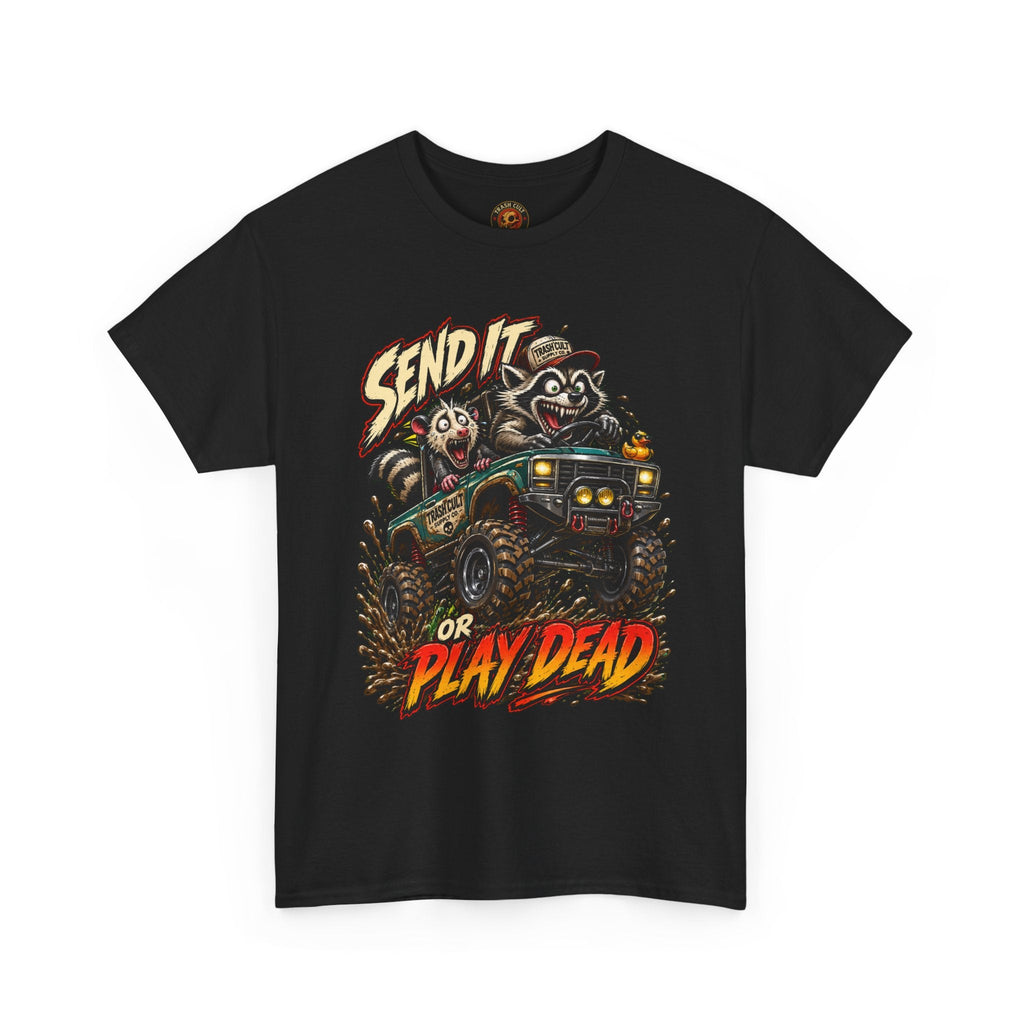 T-Shirt — 'Send It or Play Dead' Off‑Road Truck Graphic Tee