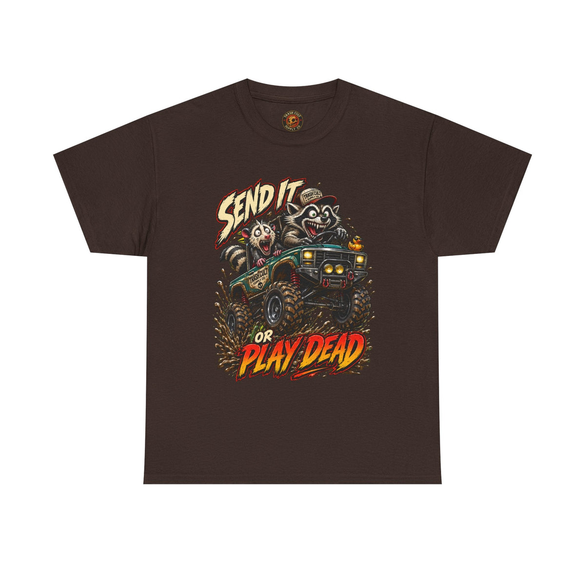 T-Shirt — 'Send It or Play Dead' Off‑Road Truck Graphic Tee