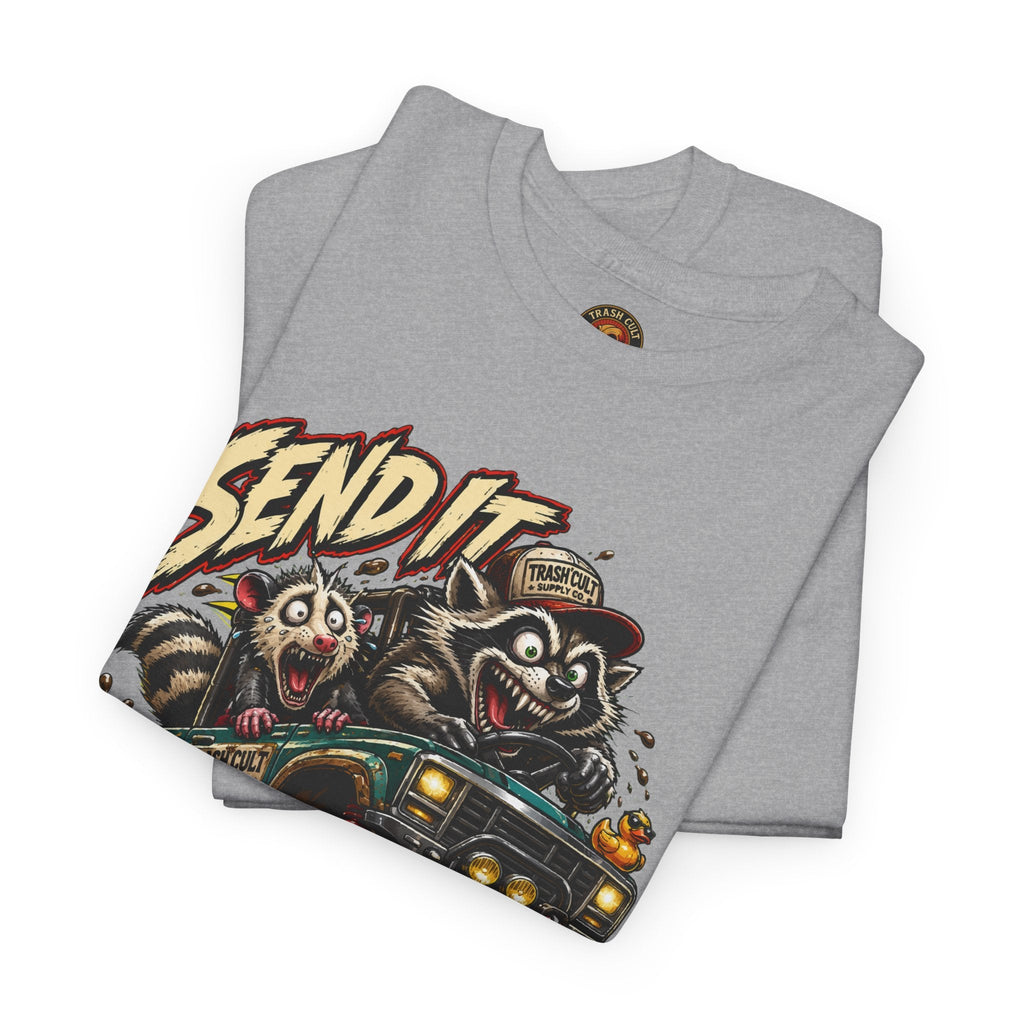 T-Shirt — 'Send It or Play Dead' Off‑Road Truck Graphic Tee