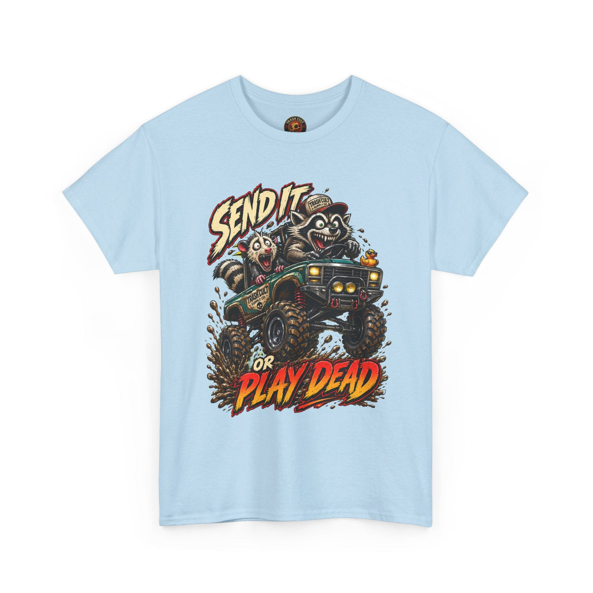 T-Shirt — 'Send It or Play Dead' Off‑Road Truck Graphic Tee