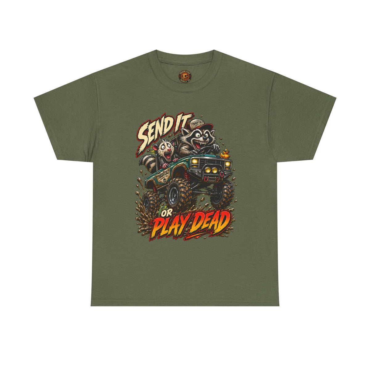 T-Shirt — 'Send It or Play Dead' Off‑Road Truck Graphic Tee