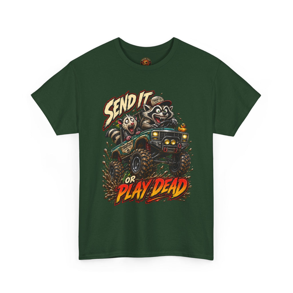T-Shirt — 'Send It or Play Dead' Off‑Road Truck Graphic Tee