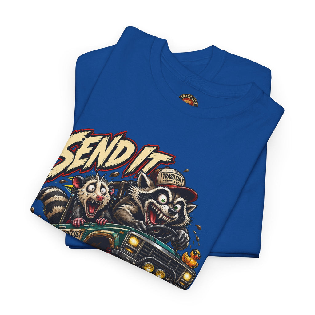 T-Shirt — 'Send It or Play Dead' Off‑Road Truck Graphic Tee