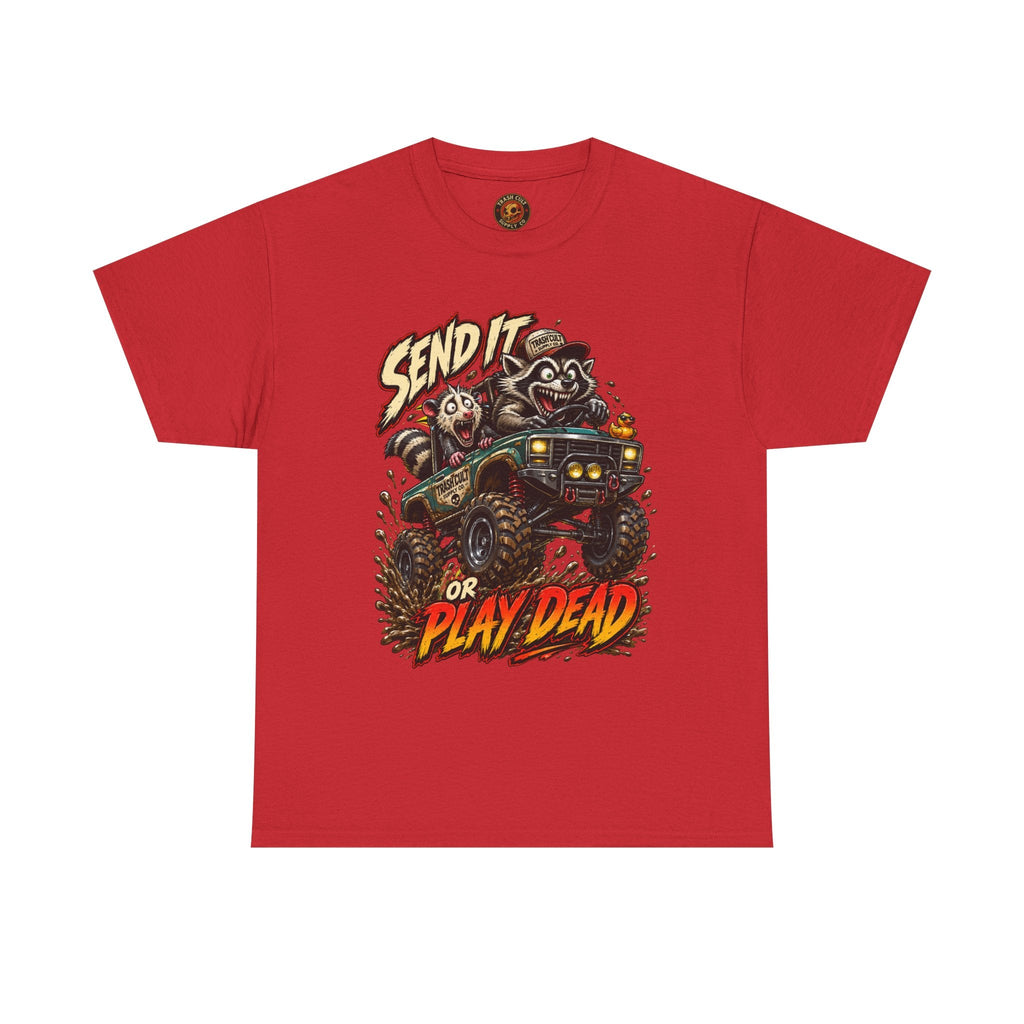 T-Shirt — 'Send It or Play Dead' Off‑Road Truck Graphic Tee