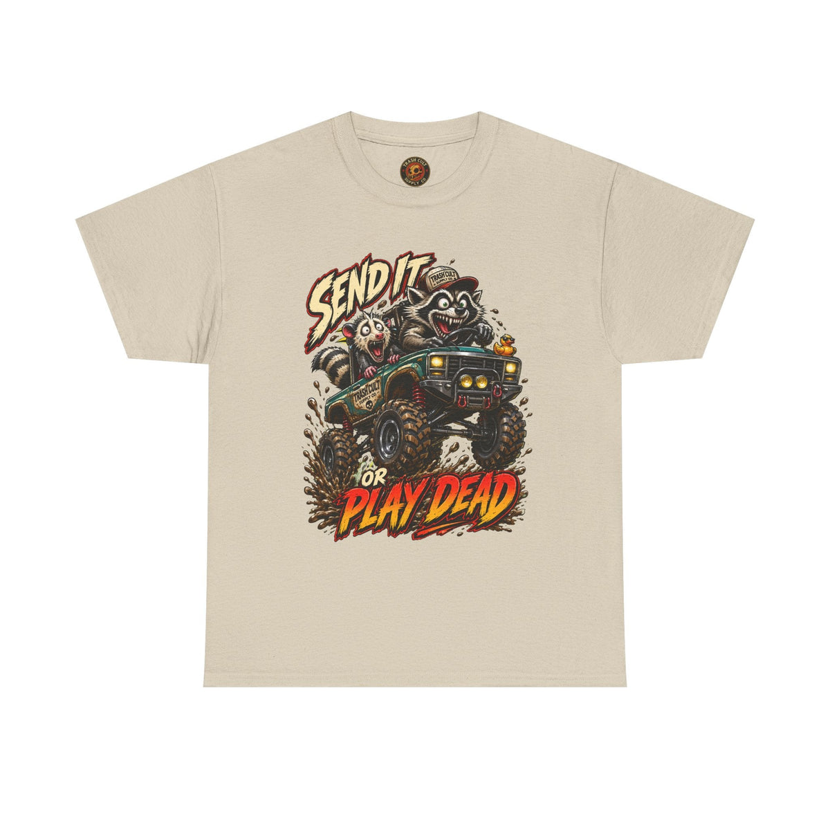 T-Shirt — 'Send It or Play Dead' Off‑Road Truck Graphic Tee