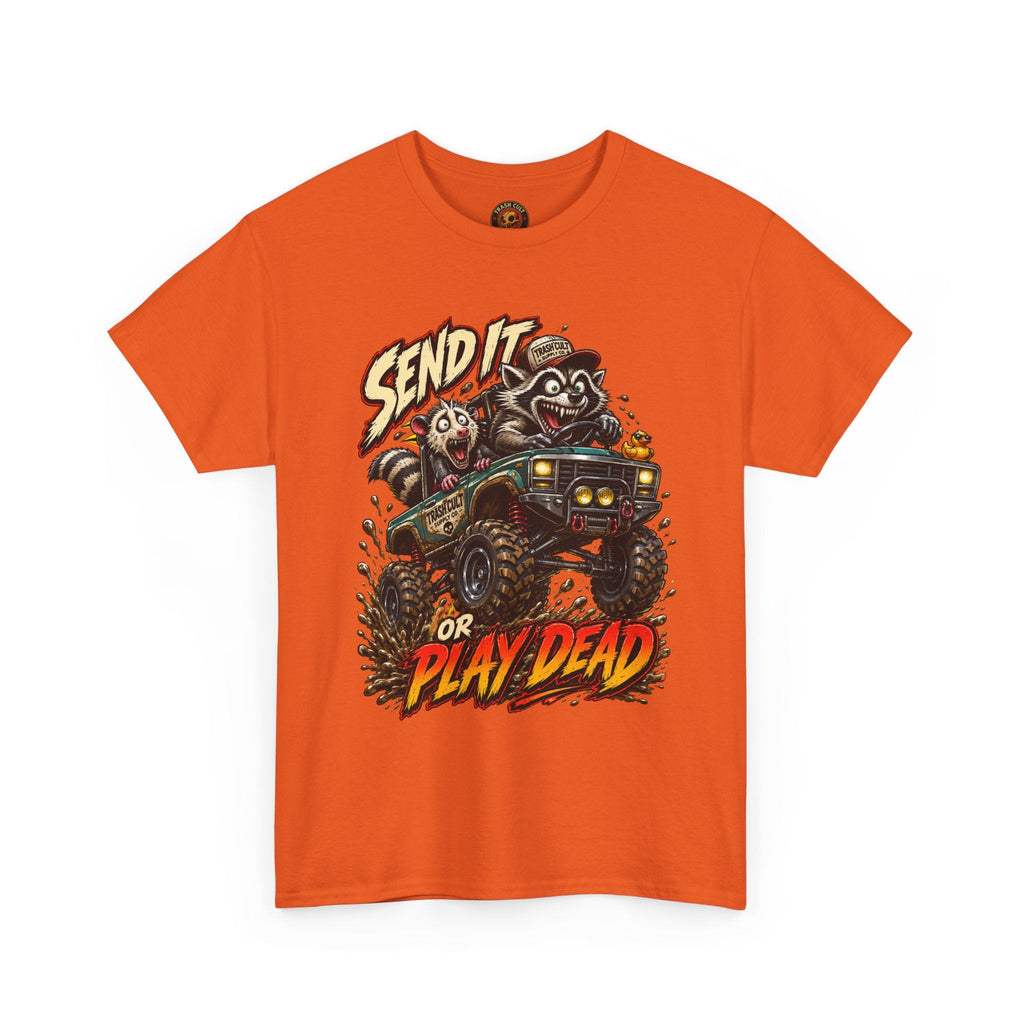 T-Shirt — 'Send It or Play Dead' Off‑Road Truck Graphic Tee