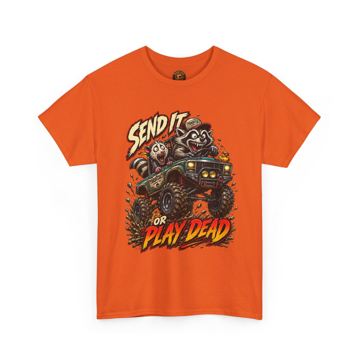 T-Shirt — 'Send It or Play Dead' Off‑Road Truck Graphic Tee