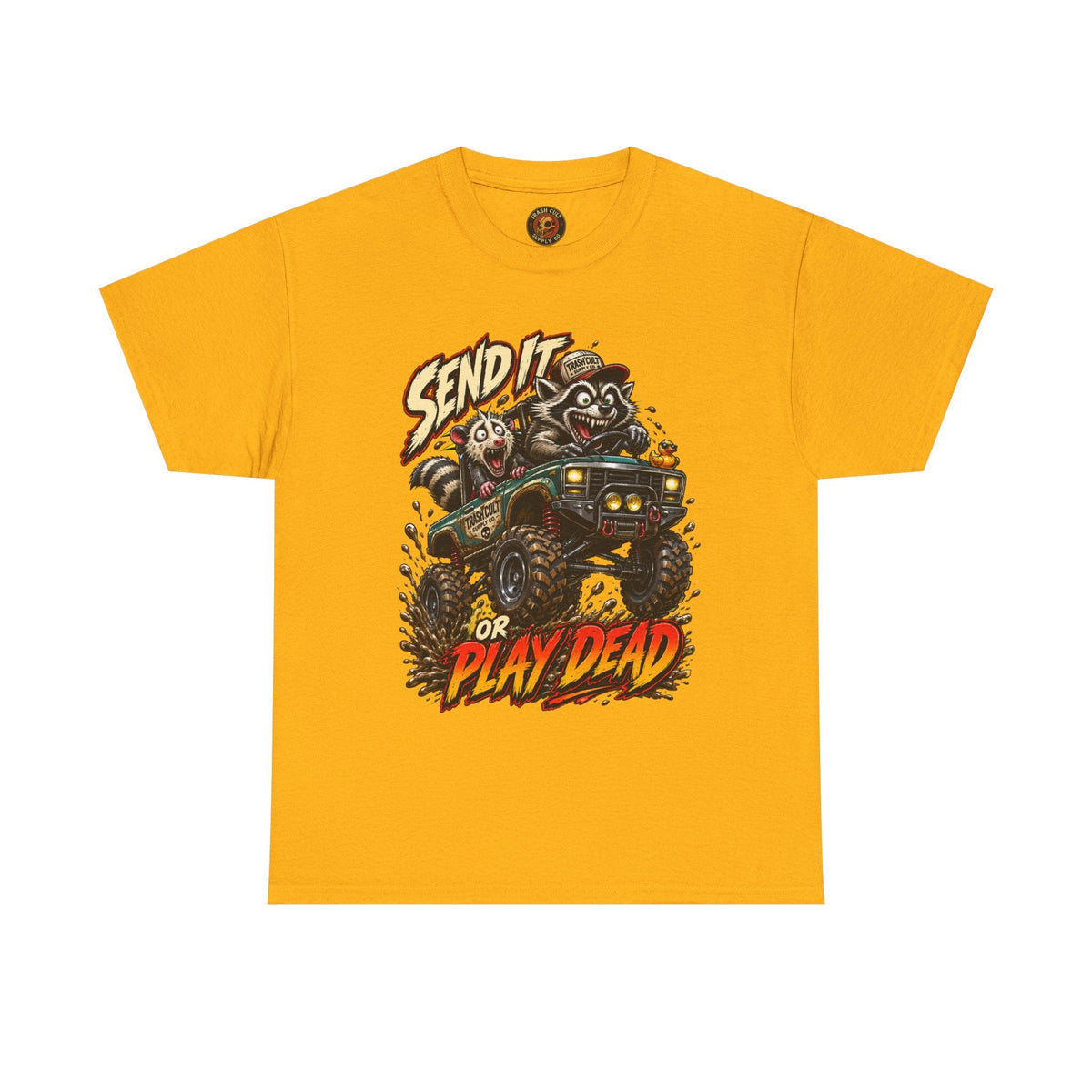 T-Shirt — 'Send It or Play Dead' Off‑Road Truck Graphic Tee