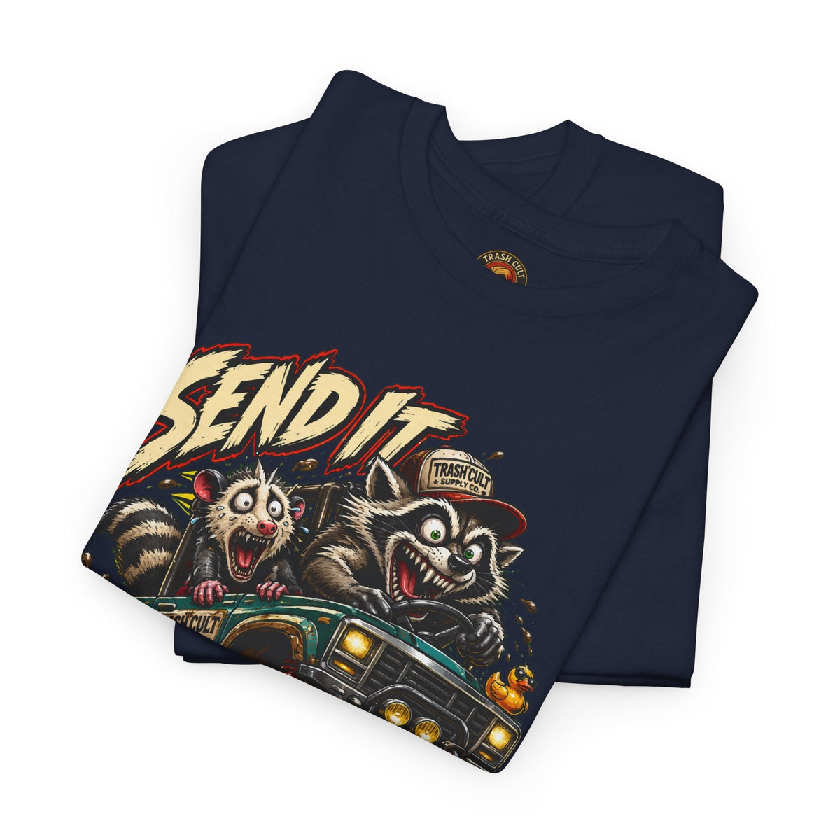 T-Shirt — 'Send It or Play Dead' Off‑Road Truck Graphic Tee