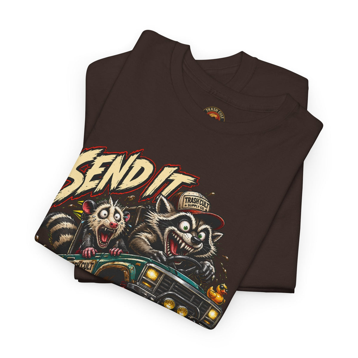 T-Shirt — 'Send It or Play Dead' Off‑Road Truck Graphic Tee