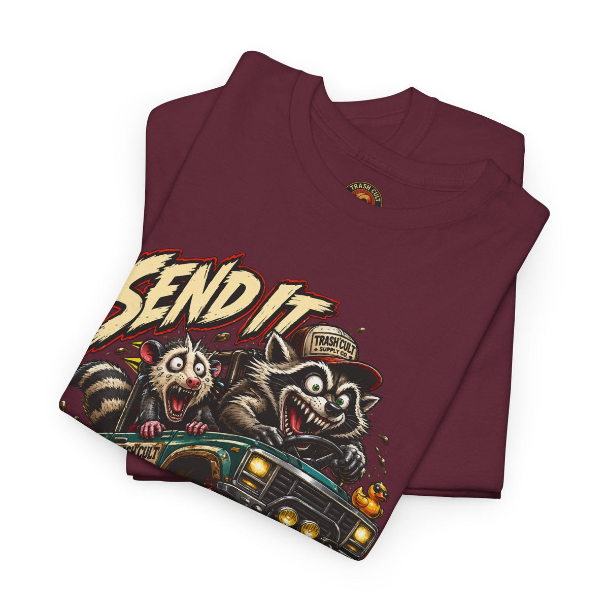 T-Shirt — 'Send It or Play Dead' Off‑Road Truck Graphic Tee