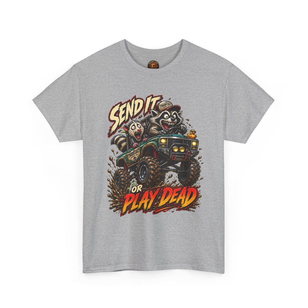 T-Shirt — 'Send It or Play Dead' Off‑Road Truck Graphic Tee