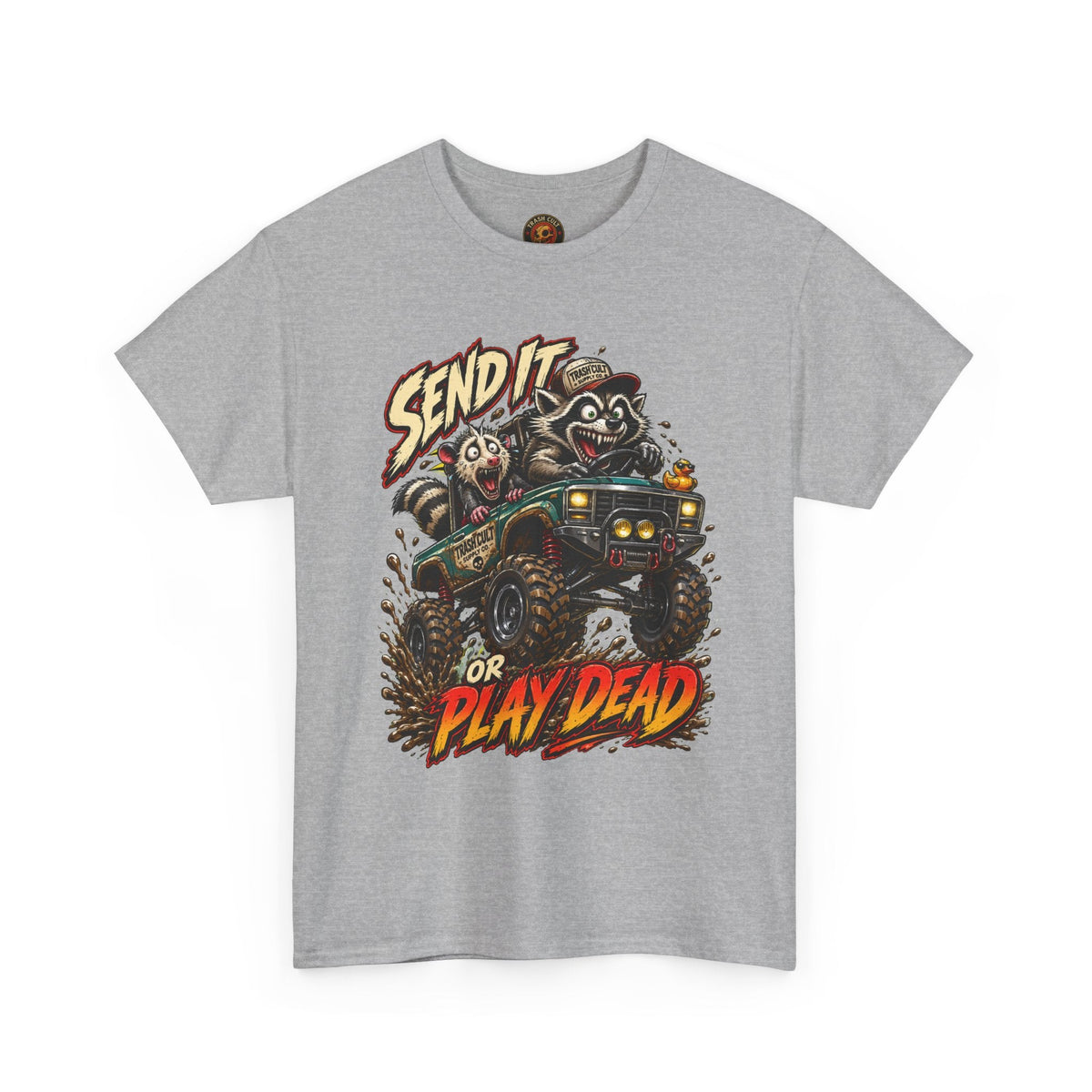 T-Shirt — 'Send It or Play Dead' Off‑Road Truck Graphic Tee