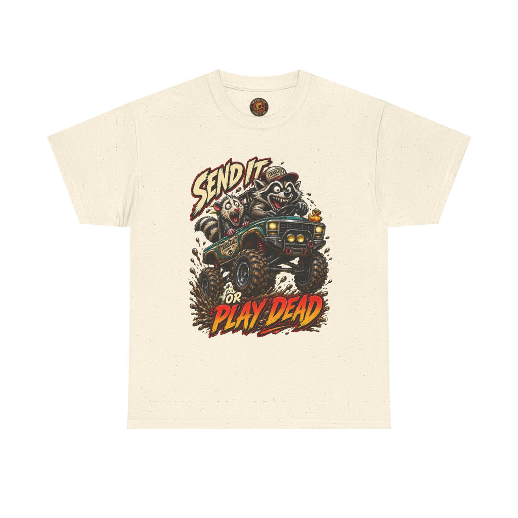 T-Shirt — 'Send It or Play Dead' Off‑Road Truck Graphic Tee