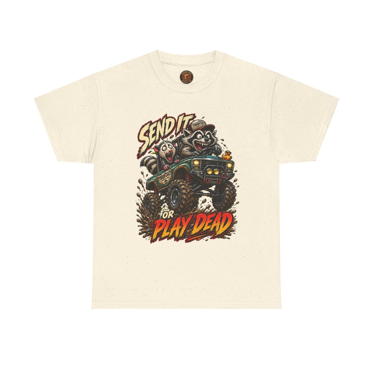 T-Shirt — 'Send It or Play Dead' Off‑Road Truck Graphic Tee