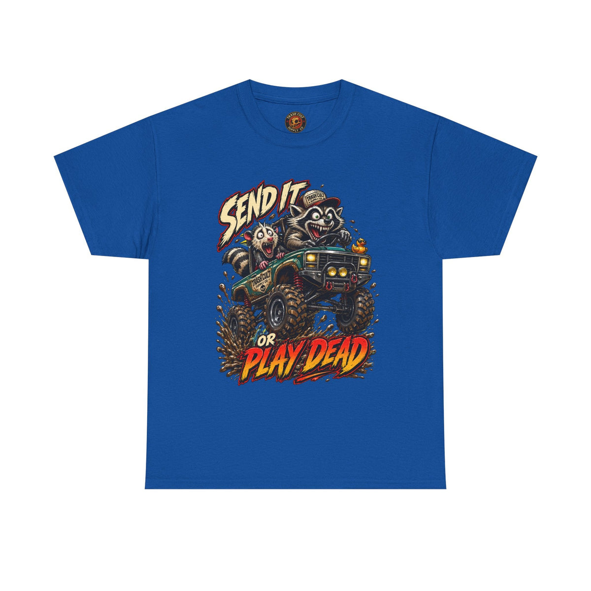 T-Shirt — 'Send It or Play Dead' Off‑Road Truck Graphic Tee