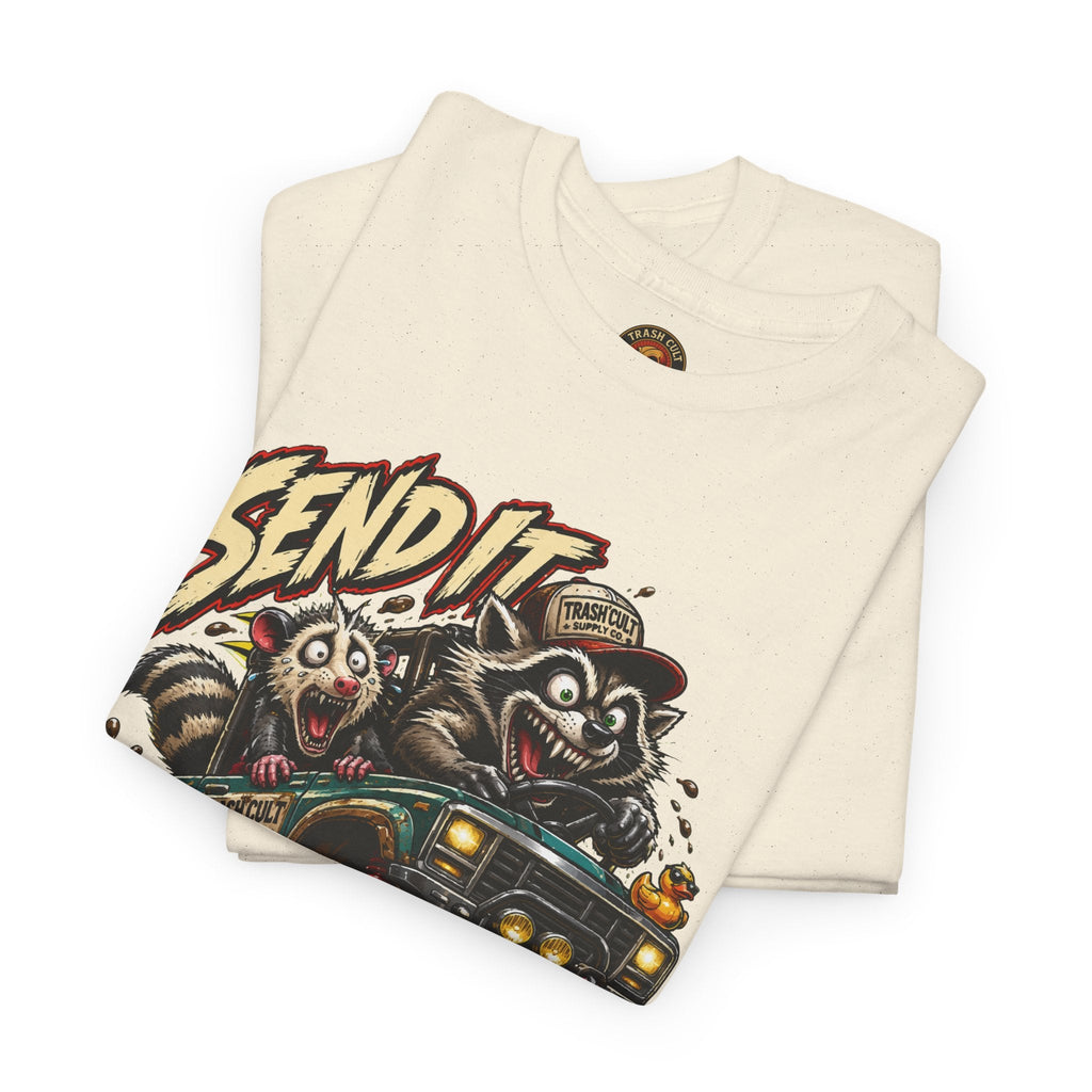 T-Shirt — 'Send It or Play Dead' Off‑Road Truck Graphic Tee