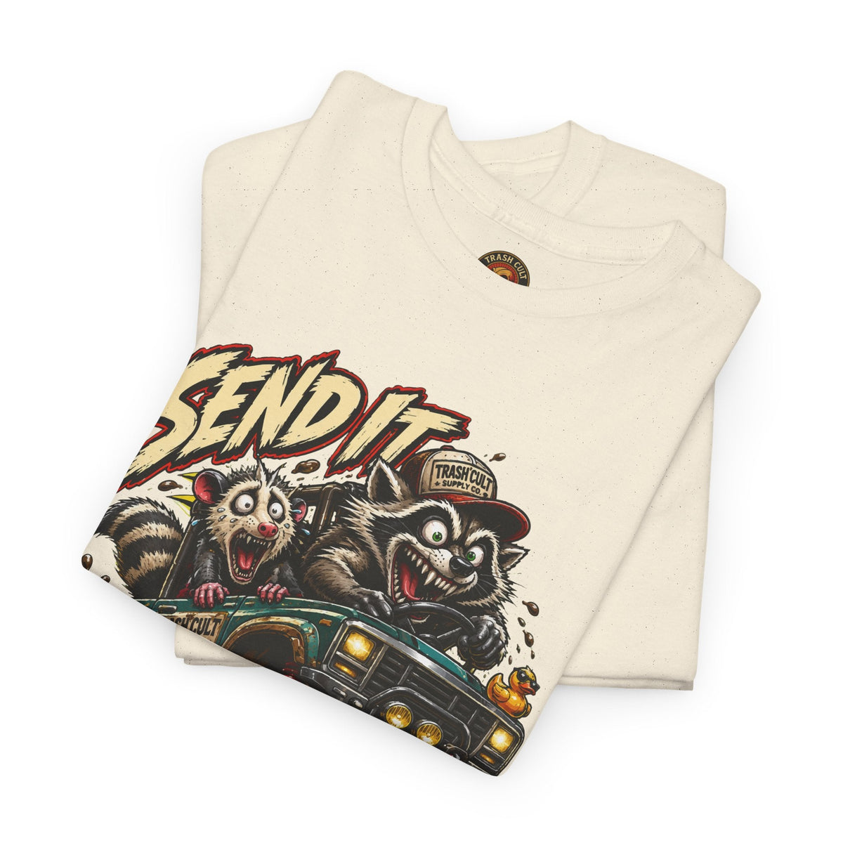 T-Shirt — 'Send It or Play Dead' Off‑Road Truck Graphic Tee