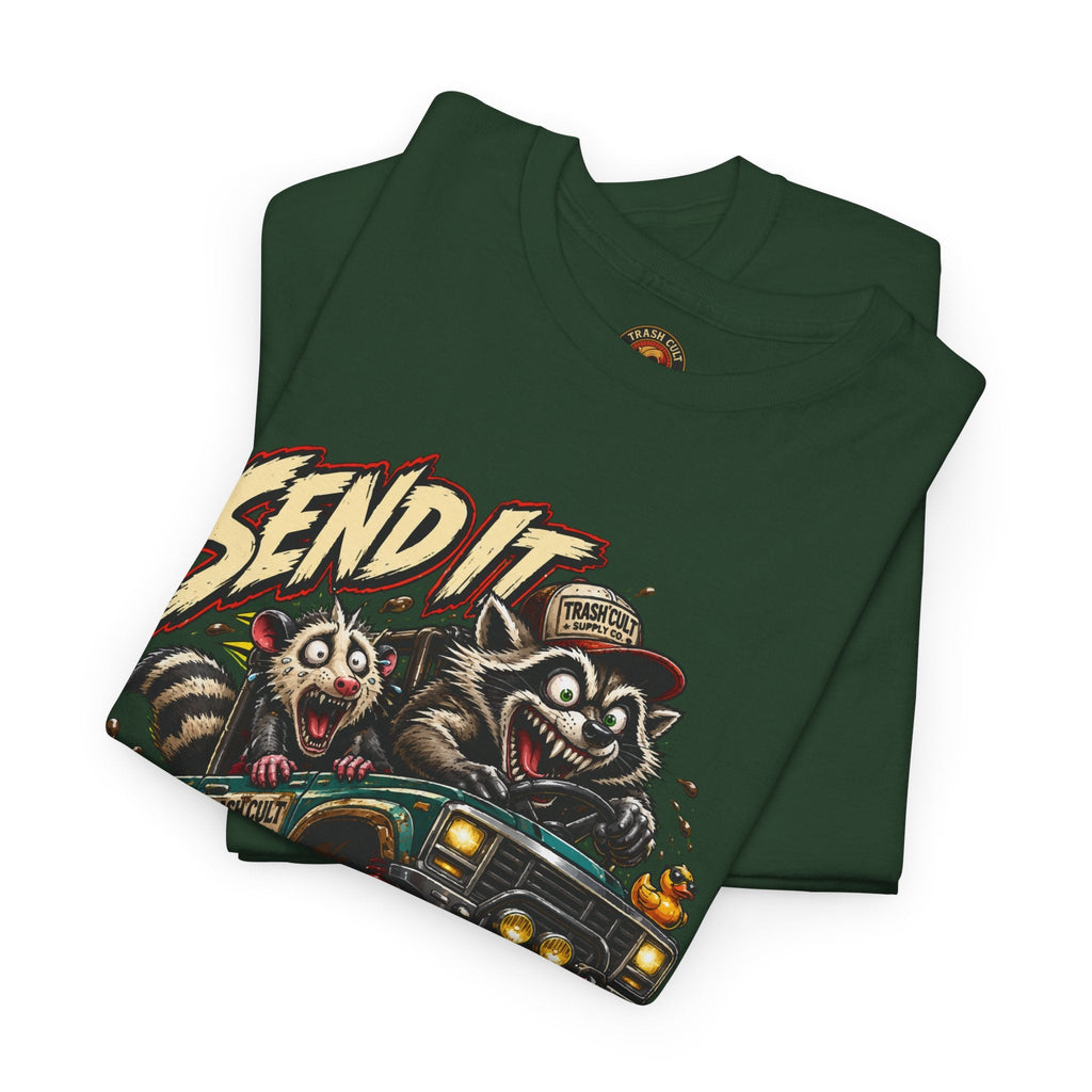 T-Shirt — 'Send It or Play Dead' Off‑Road Truck Graphic Tee