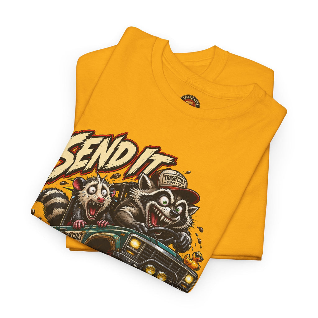 T-Shirt — 'Send It or Play Dead' Off‑Road Truck Graphic Tee