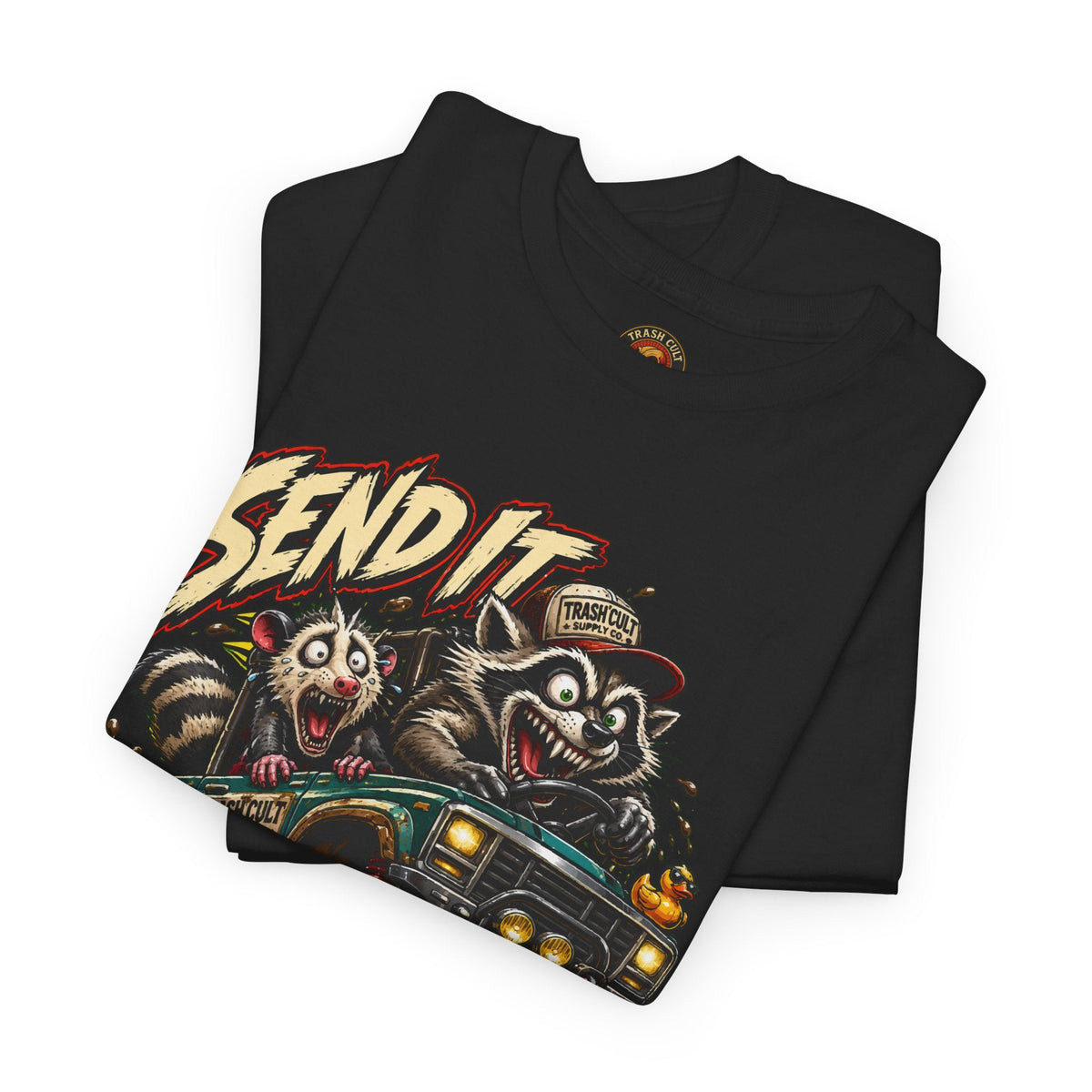 T-Shirt — 'Send It or Play Dead' Off‑Road Truck Graphic Tee