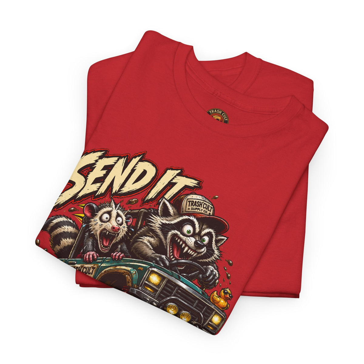 T-Shirt — 'Send It or Play Dead' Off‑Road Truck Graphic Tee