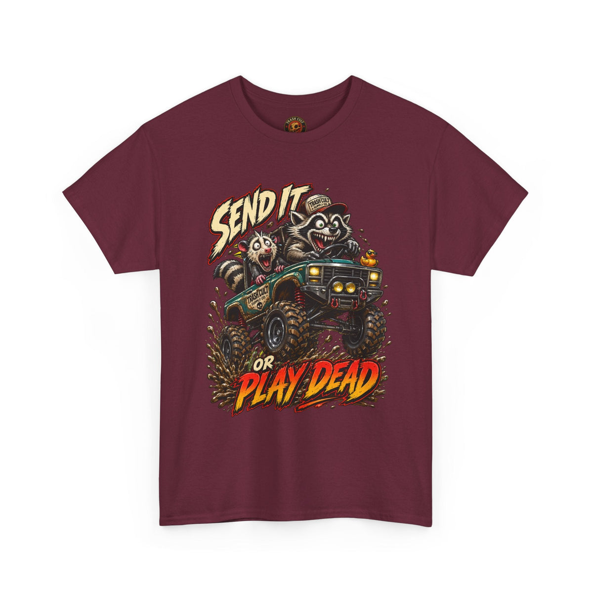 T-Shirt — 'Send It or Play Dead' Off‑Road Truck Graphic Tee