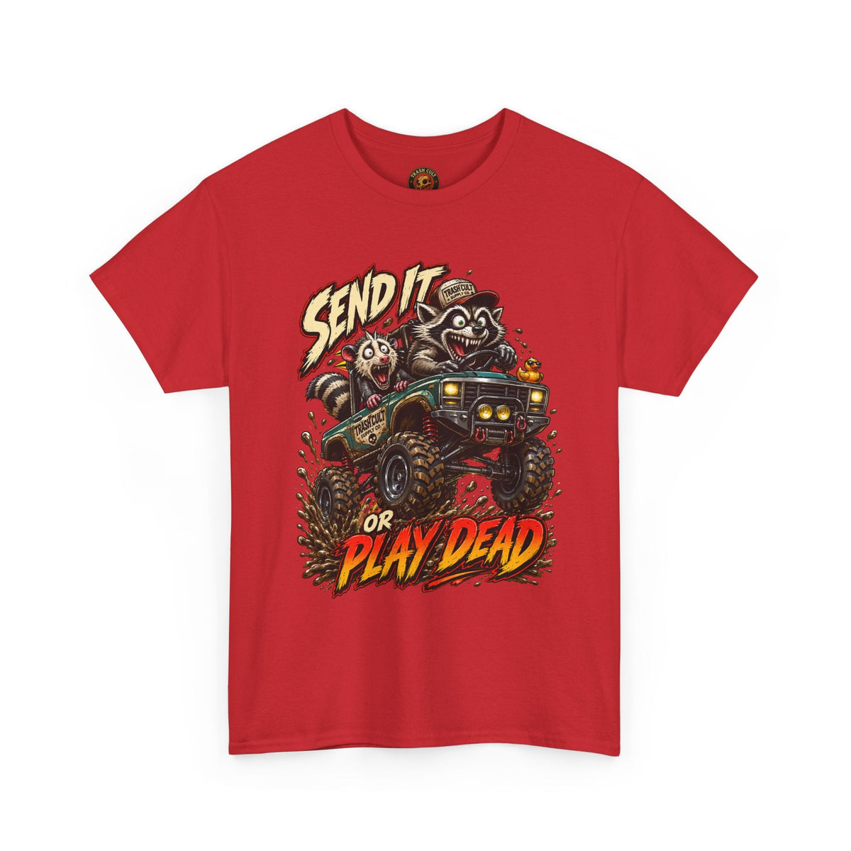 T-Shirt — 'Send It or Play Dead' Off‑Road Truck Graphic Tee