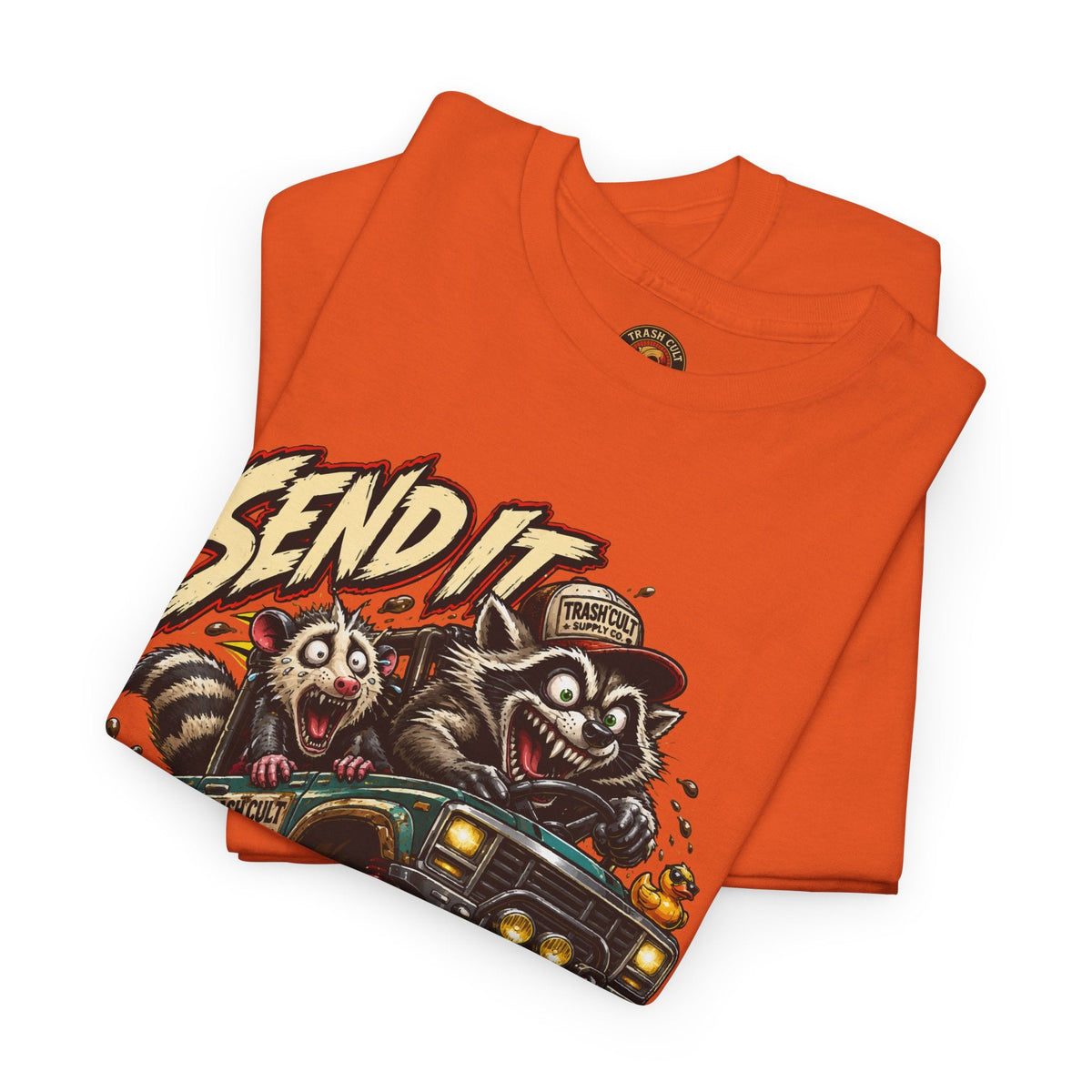 T-Shirt — 'Send It or Play Dead' Off‑Road Truck Graphic Tee