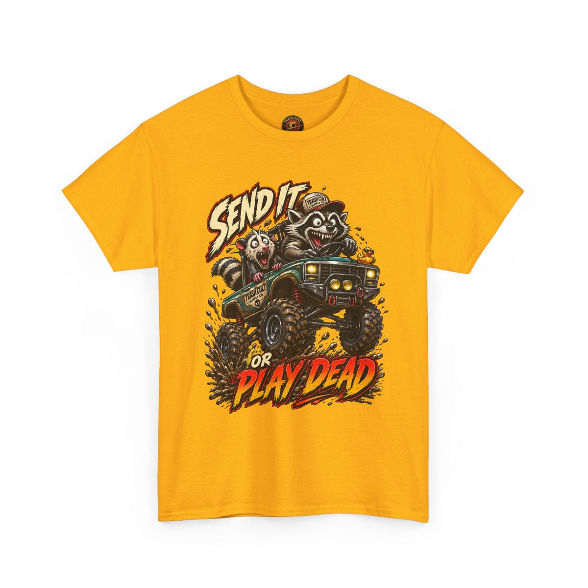 T-Shirt — 'Send It or Play Dead' Off‑Road Truck Graphic Tee