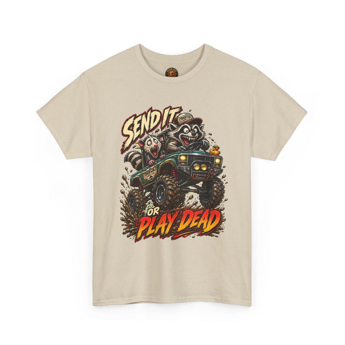 T-Shirt — 'Send It or Play Dead' Off‑Road Truck Graphic Tee
