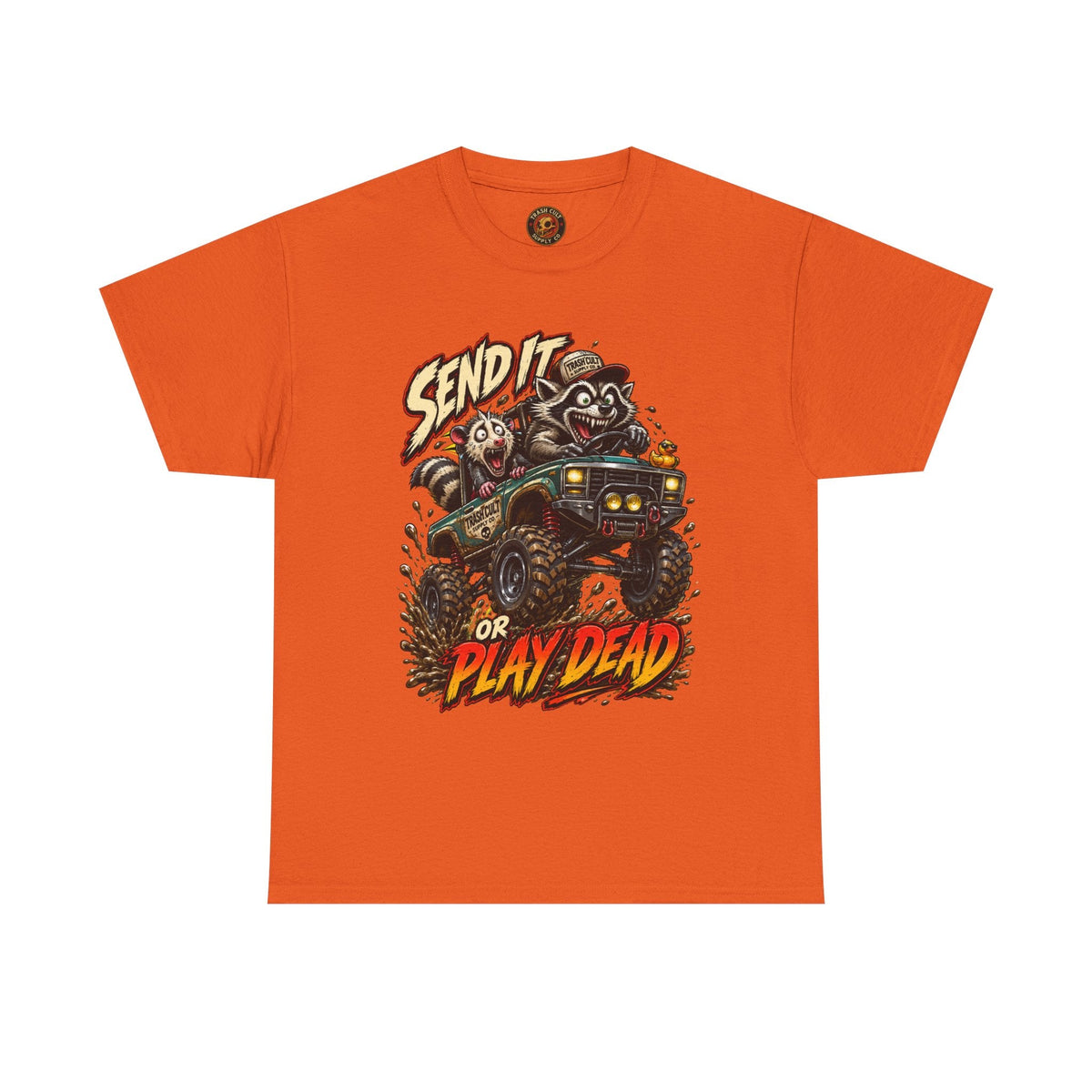 T-Shirt — 'Send It or Play Dead' Off‑Road Truck Graphic Tee