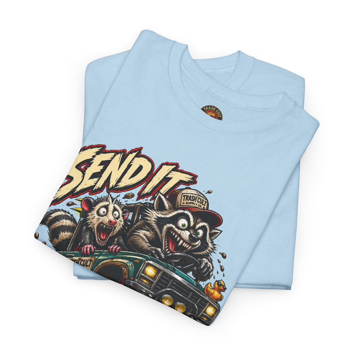 T-Shirt — 'Send It or Play Dead' Off‑Road Truck Graphic Tee