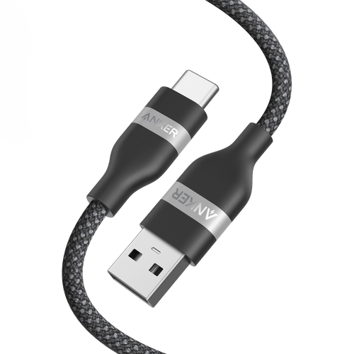 Anker USB-A to USB-C Cable (3 ft / 6 ft, Upcycled-Braided) - ATE