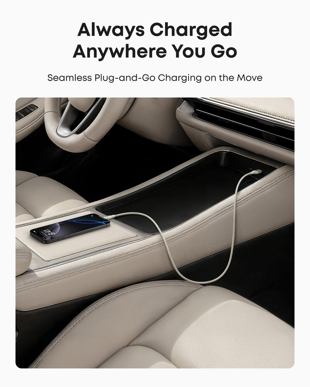 Anker USB-A to USB-C Cable (3 ft / 6 ft, Upcycled-Braided) - ATE