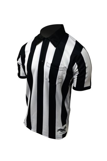 Honig's 2" Stripe Short Sleeve Jersey With Position/number Placket on back. - ATE
