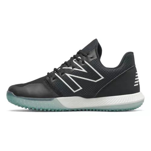 New Balance 4040v6 Turf Shoe - Black/White - ATE