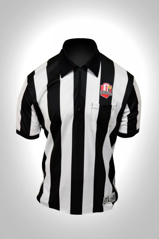 Ohio High School Athletic Assoc [OHSAA] Sublimated 2.25" Short Sleeve Ultra Tech Football Shirt - ATE